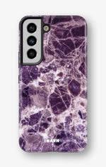 Samsung Galaxy S21 Tough Case – Purple Marble - View 1
