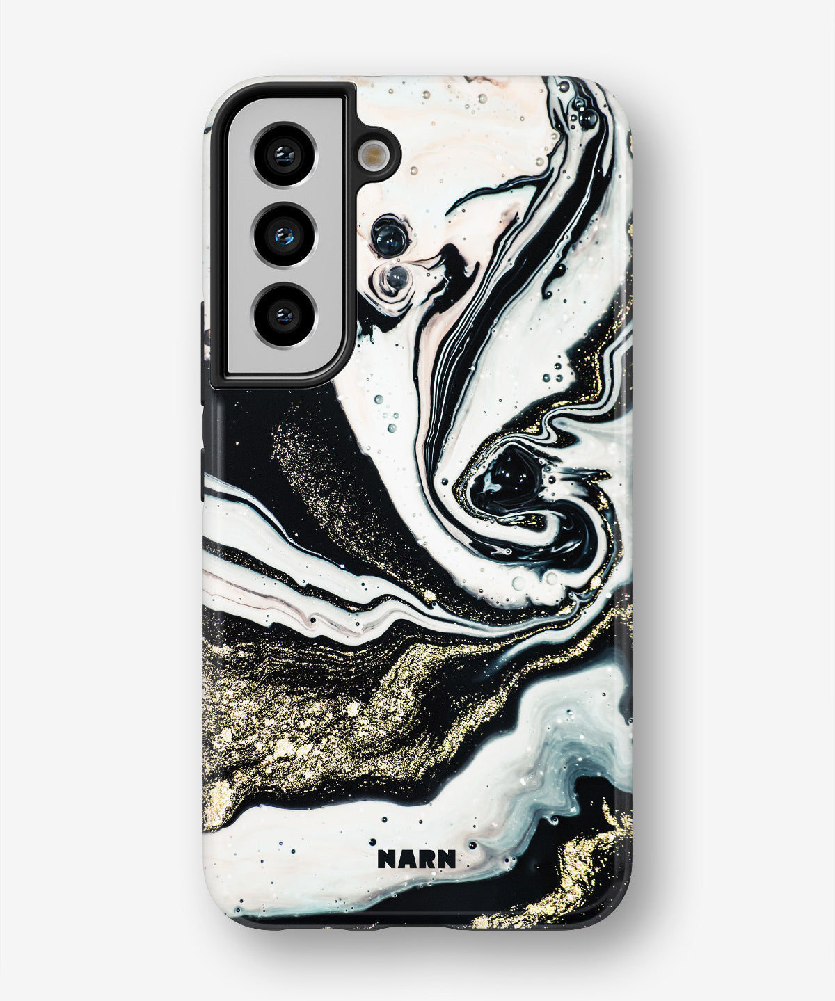 Samsung Galaxy S21 Tough Case – Golden Swirl - View 1