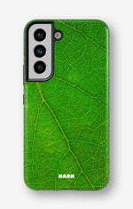 Samsung Galaxy S21 Tough Case – Green Leafy - View 1