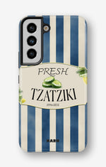 Samsung Galaxy S21 Tough Case – Greek Blues - View 1