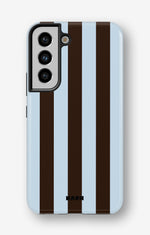 Samsung Galaxy S21 Tough Case – Bistro Stripes - View 1