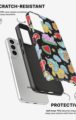 Samsung Galaxy S21 Tough Case – Cute Stickers - View 2