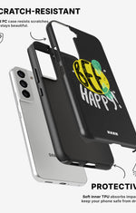 Samsung Galaxy S21 Tough Case – BEE Happy - View 2