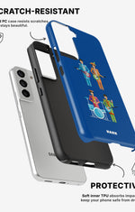 Samsung Galaxy S21 Tough Case – Beatles Blue - View 2