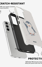 Samsung Galaxy S21 Tough Case – Cute Penguin - View 2
