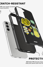 Samsung Galaxy S21 Tough Case – Lemon Summer - View 2