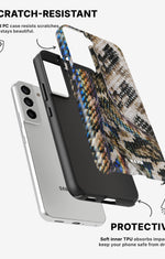 Samsung Galaxy S21 Tough Case – Shining Snakeskin - View 2