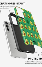 Samsung Galaxy S21 Tough Case – Avocado Mood - View 2