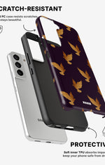 Samsung Galaxy S21 Tough Case – Royal Doves - View 2
