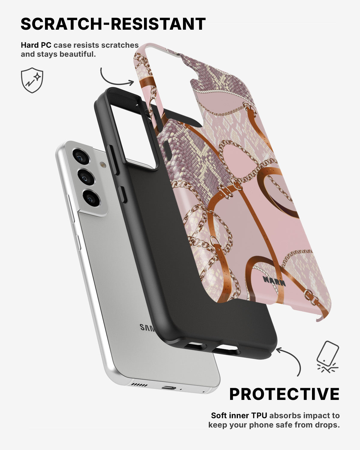 Samsung Galaxy S21 Tough Case – Chains - View 2