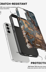 Samsung Galaxy S21 Tough Case – Molten Gold - View 2