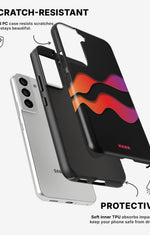 Samsung Galaxy S21 Tough Case – Color Wave - View 2