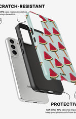 Samsung Galaxy S21 Tough Case – Watermelon Bliss - View 2