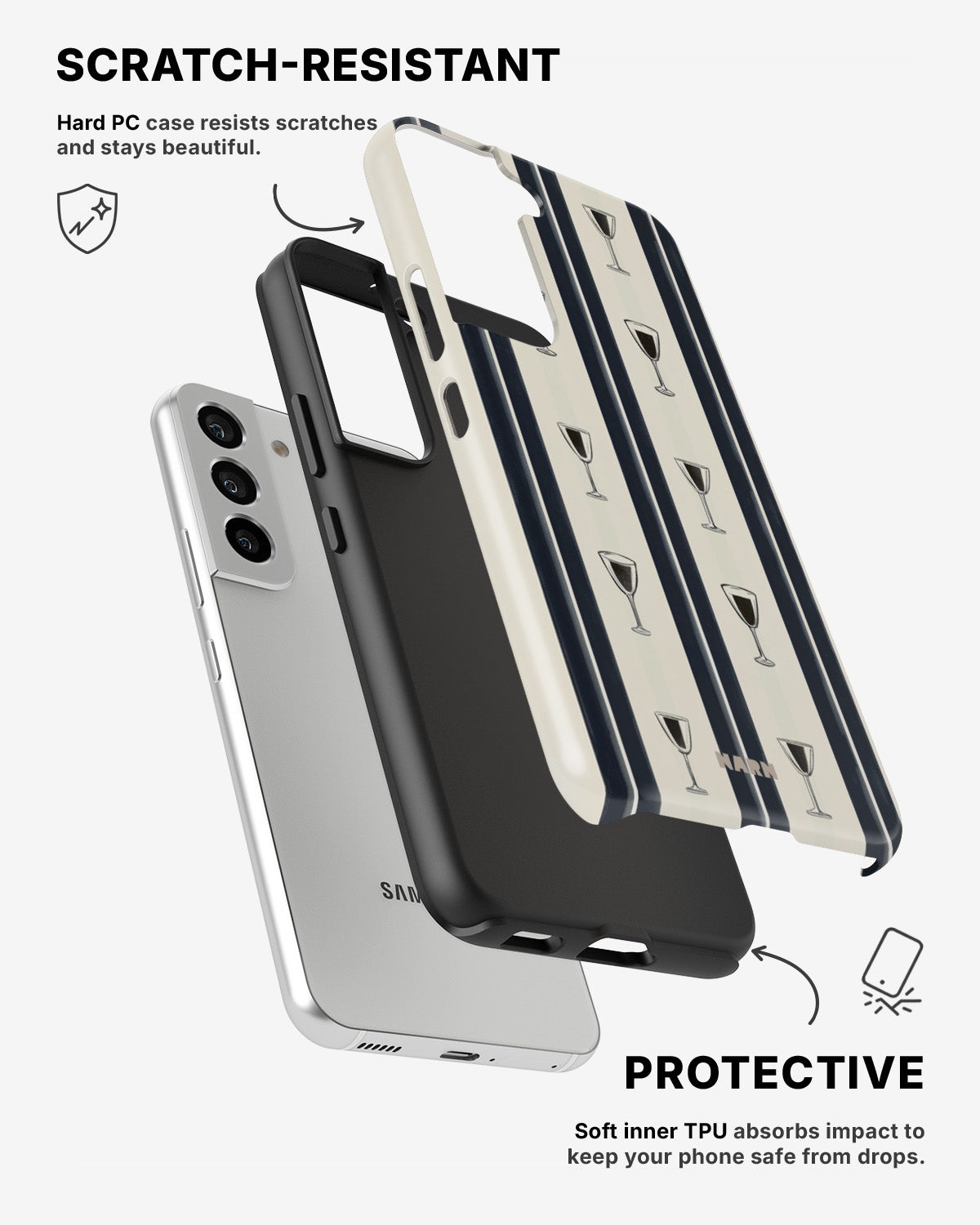 Samsung Galaxy S21 Tough Case – Sail & Sip - View 2