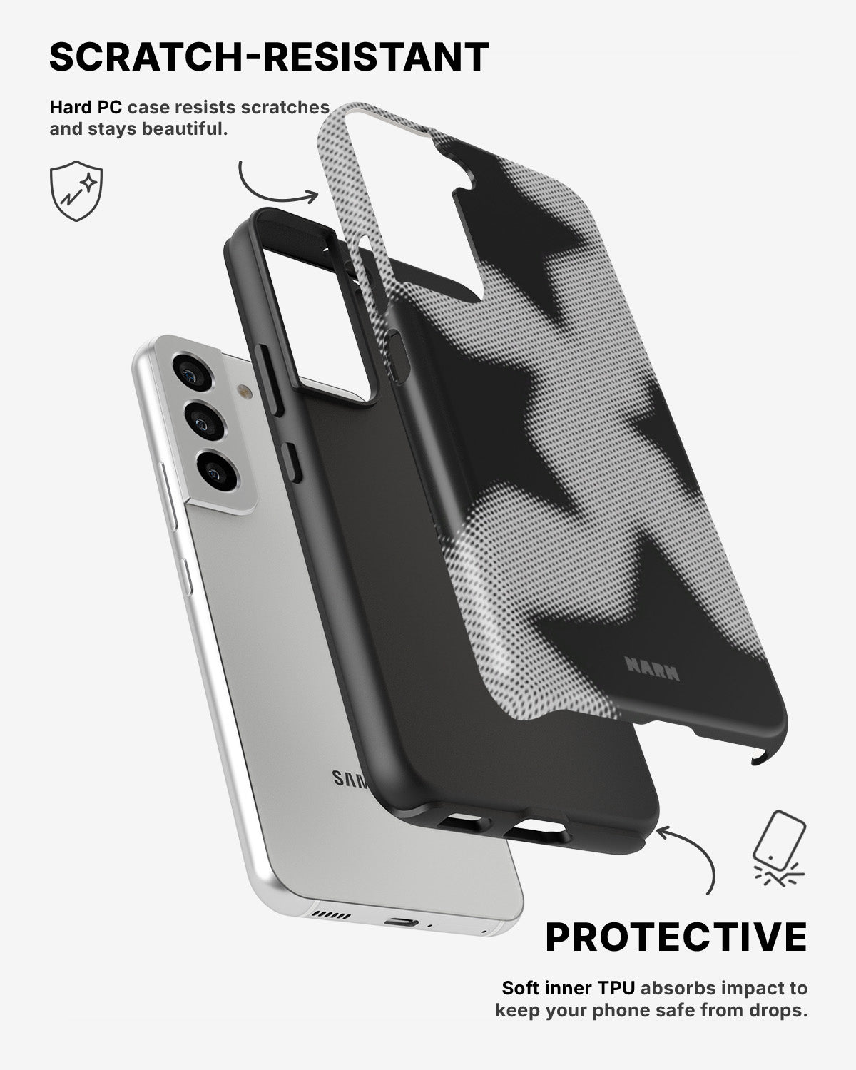 Samsung Galaxy S21 Tough Case – Starstruck - View 2