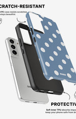 Samsung Galaxy S21 Tough Case – Sky Dots - View 2