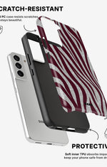 Samsung Galaxy S21 Tough Case – Velvet Zebra - View 2