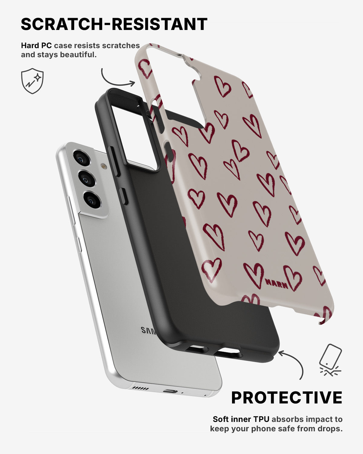 Samsung Galaxy S21 Tough Case – True Love - View 2