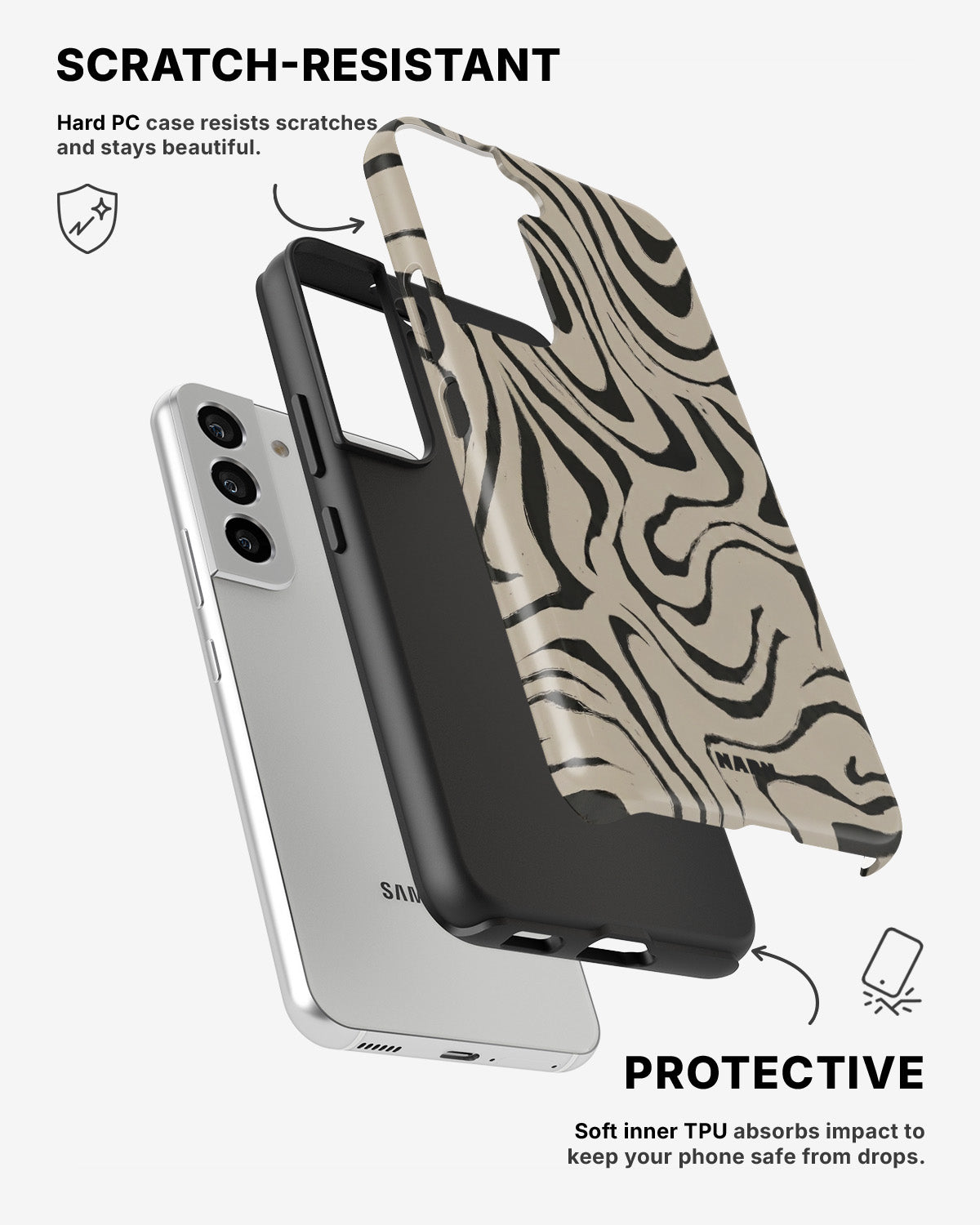 Samsung Galaxy S21 Tough Case – Sand Drift - View 2