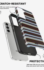 Samsung Galaxy S21 Tough Case – Latte Lines - View 2