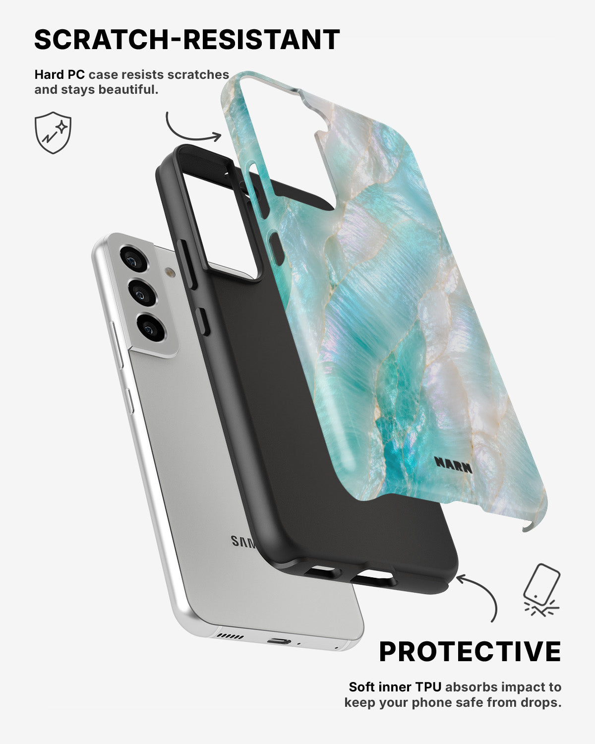 Samsung Galaxy S21 Tough Case – Mermaid - View 2