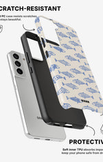 Samsung Galaxy S21 Tough Case – Blue Catch - View 2
