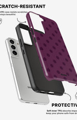 Samsung Galaxy S21 Tough Case – Plum - View 2