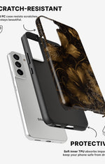 Samsung Galaxy S21 Tough Case – Bloom Noir - View 2