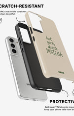 Samsung Galaxy S21 Tough Case – Drink Matcha - View 2