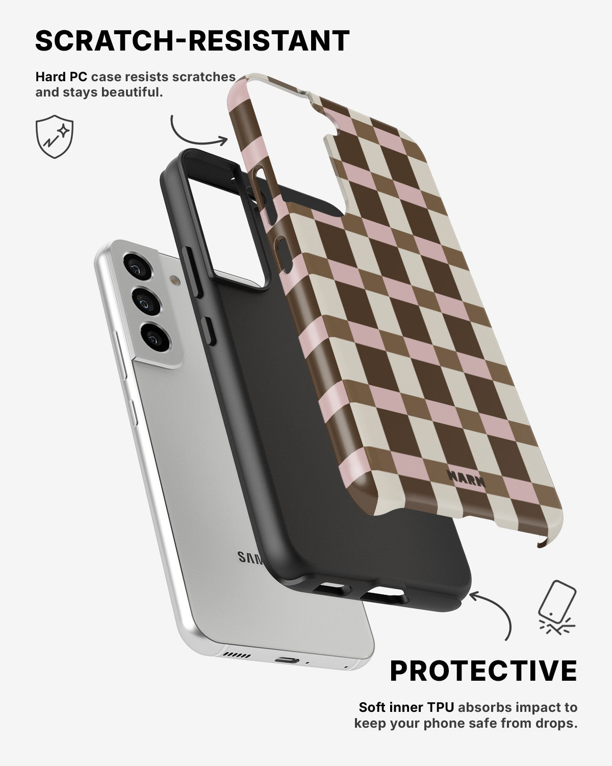 Samsung Galaxy S21 Tough Case – Biscuit - View 2