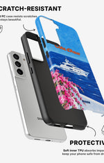 Samsung Galaxy S21 Tough Case – Cap Bleu - View 2