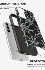 Samsung Galaxy S21 Tough Case – Spiderweb - View 2
