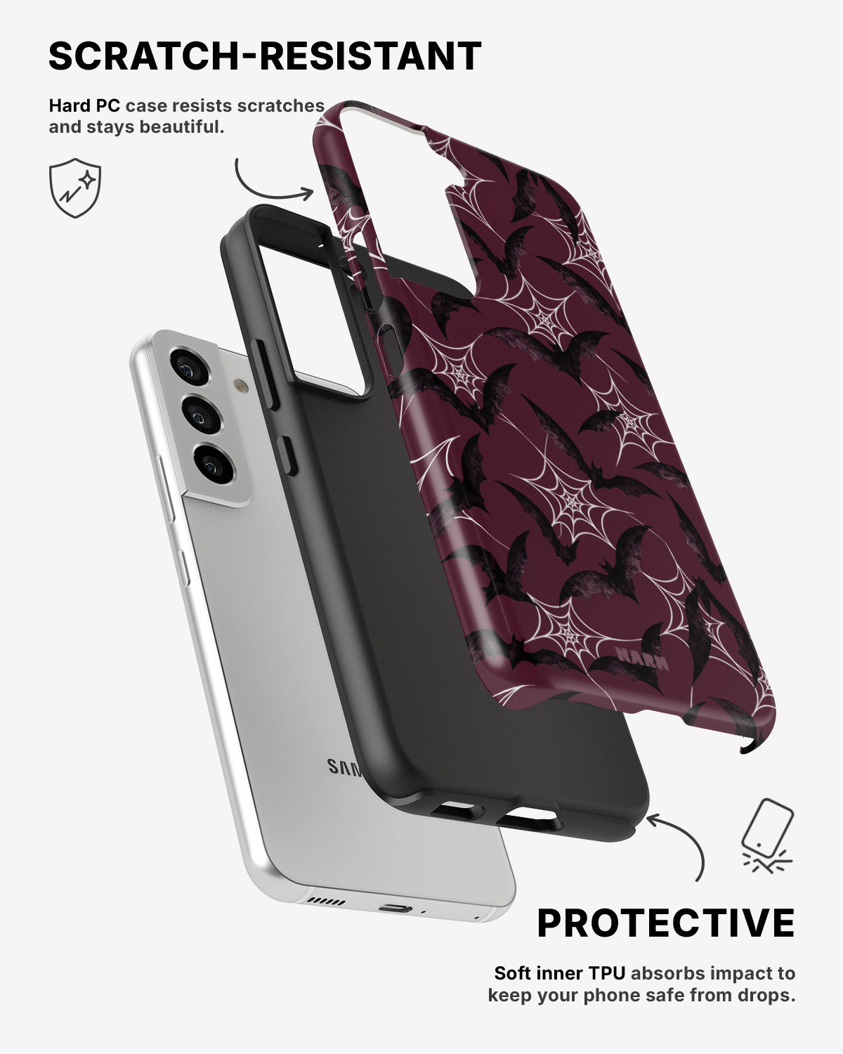 Samsung Galaxy S21 Tough Case – Webbed - View 2