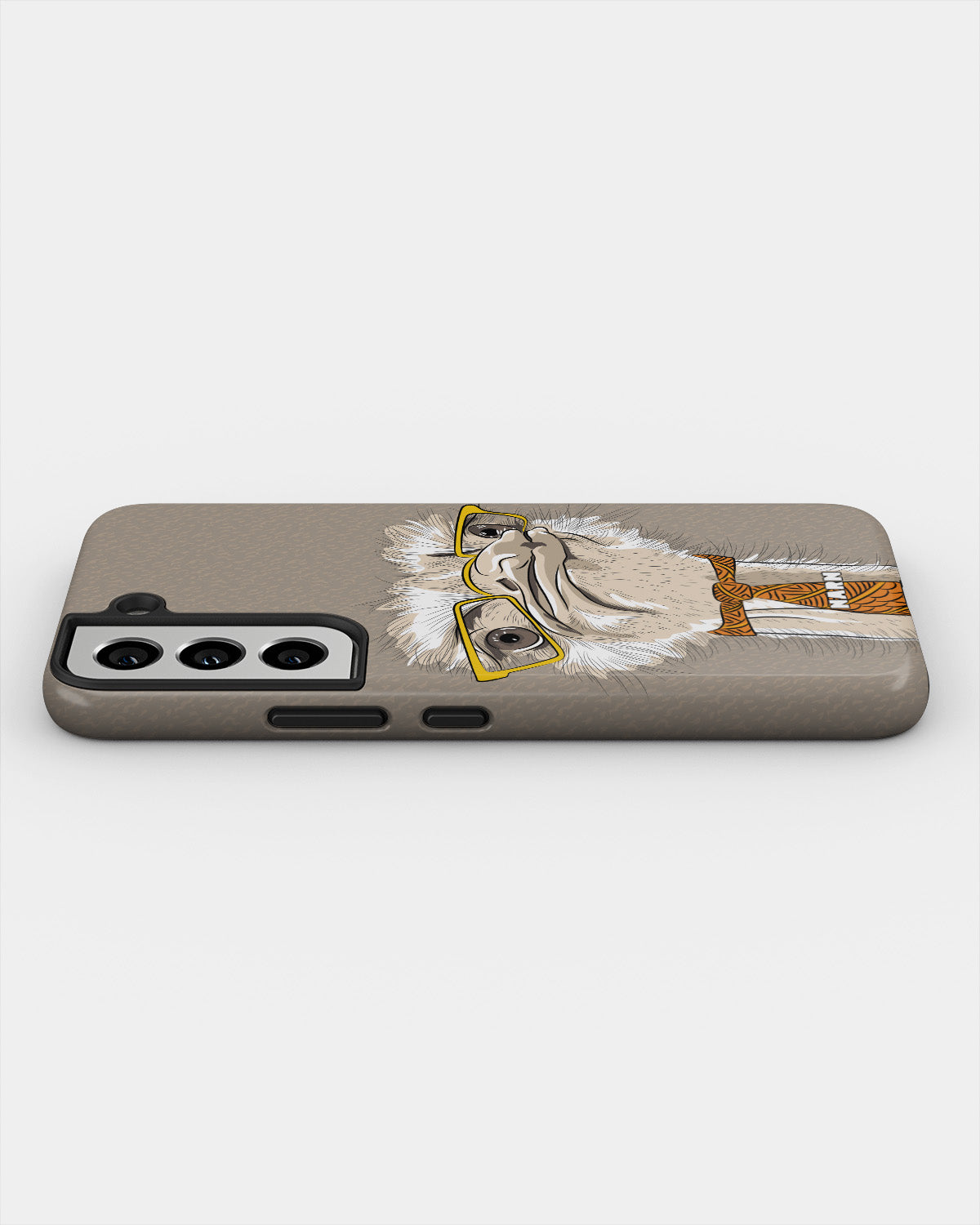 Samsung Galaxy S21 Tough Case – Hipster Ostrich - View 3