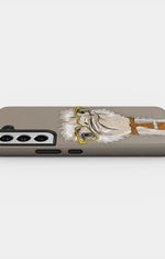 Samsung Galaxy S21 Tough Case – Hipster Ostrich - View 3