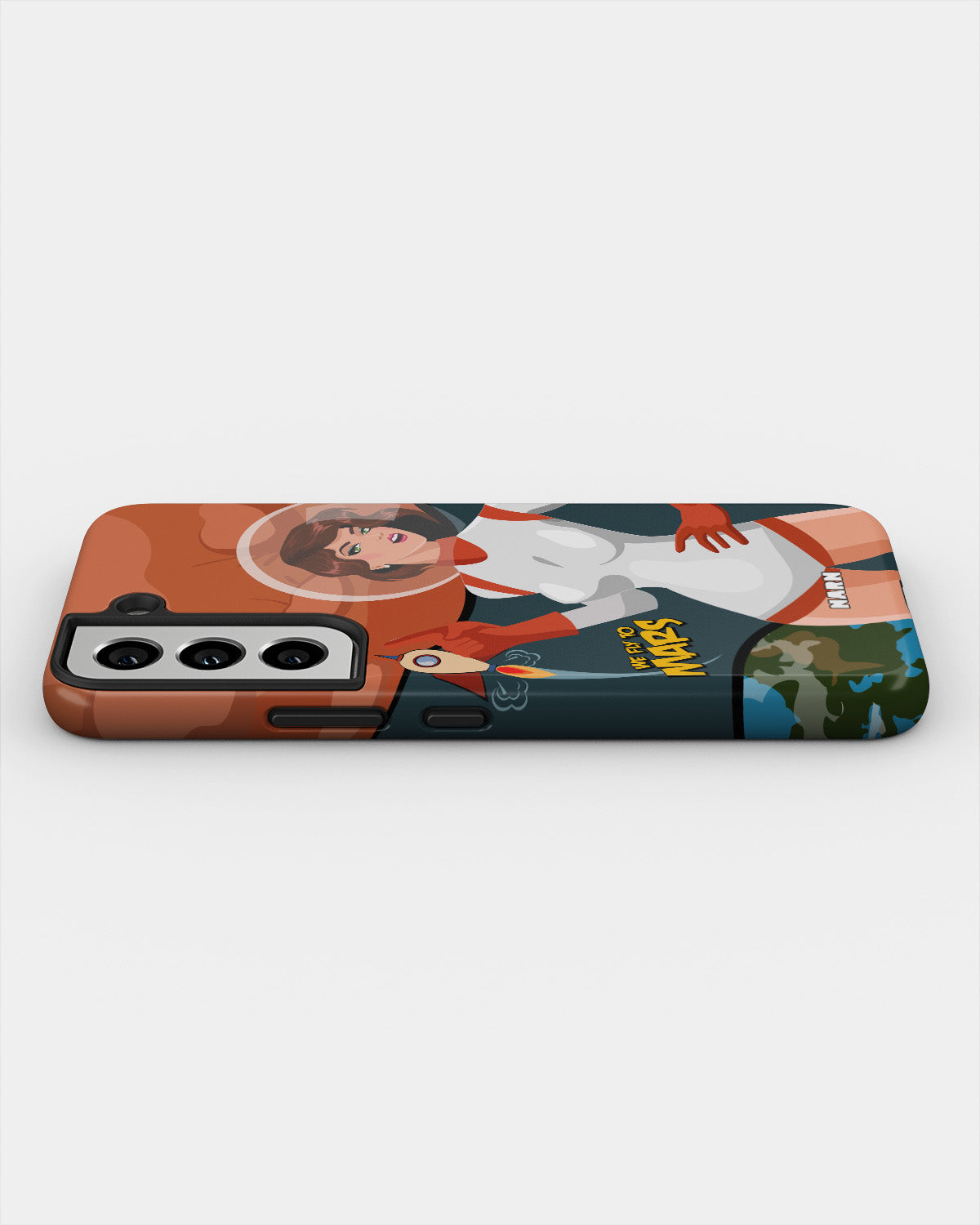 Samsung Galaxy S21 Tough Case – We Fly To Mars - View 3