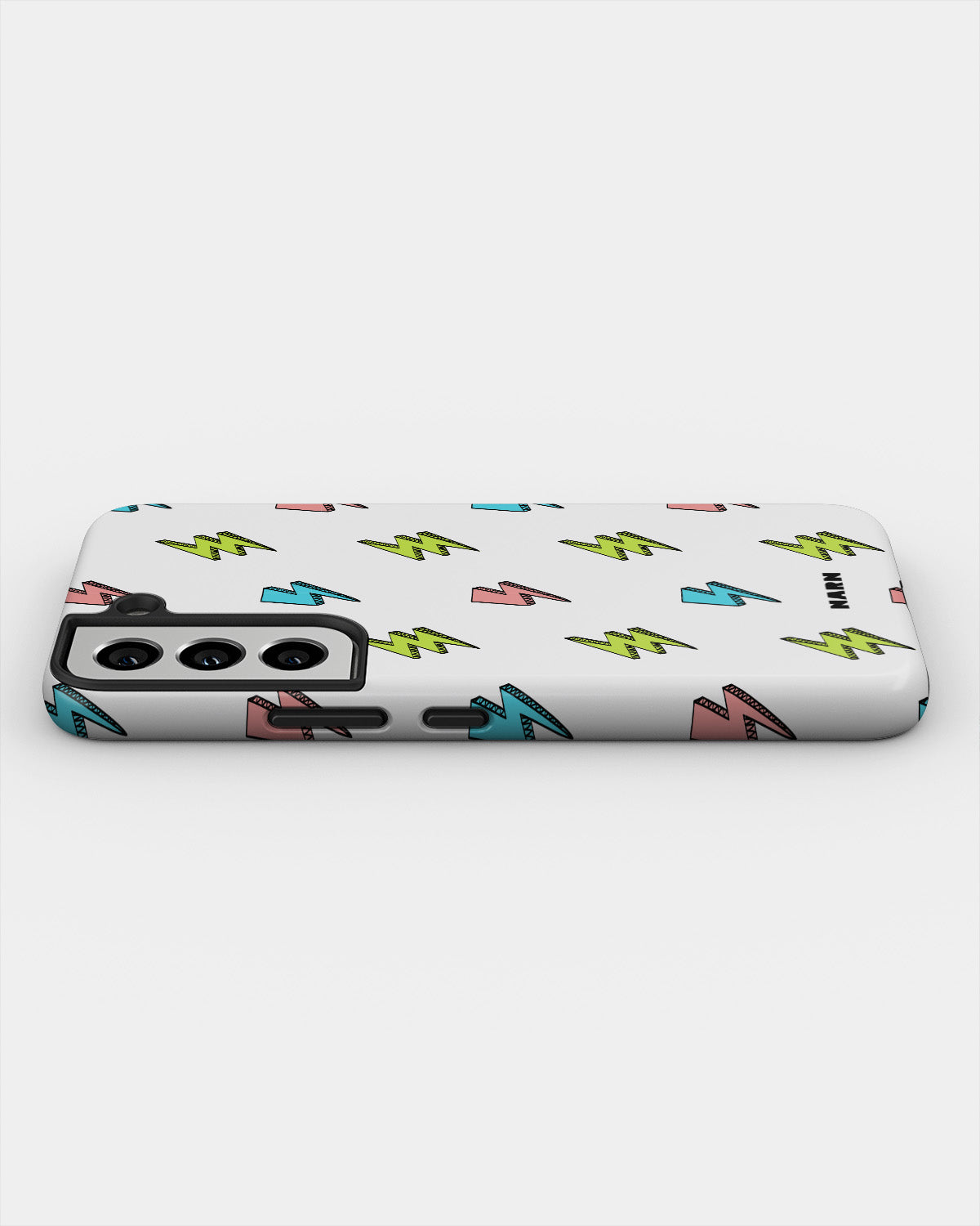 Samsung Galaxy S21 Tough Case – Lightning Bolts - View 3