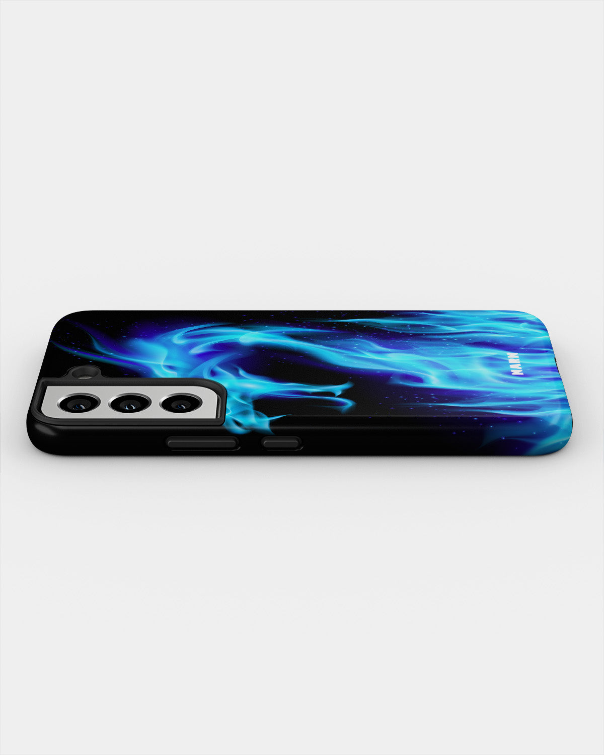 Samsung Galaxy S21 Tough Case – Blue Flames Dragon - View 3
