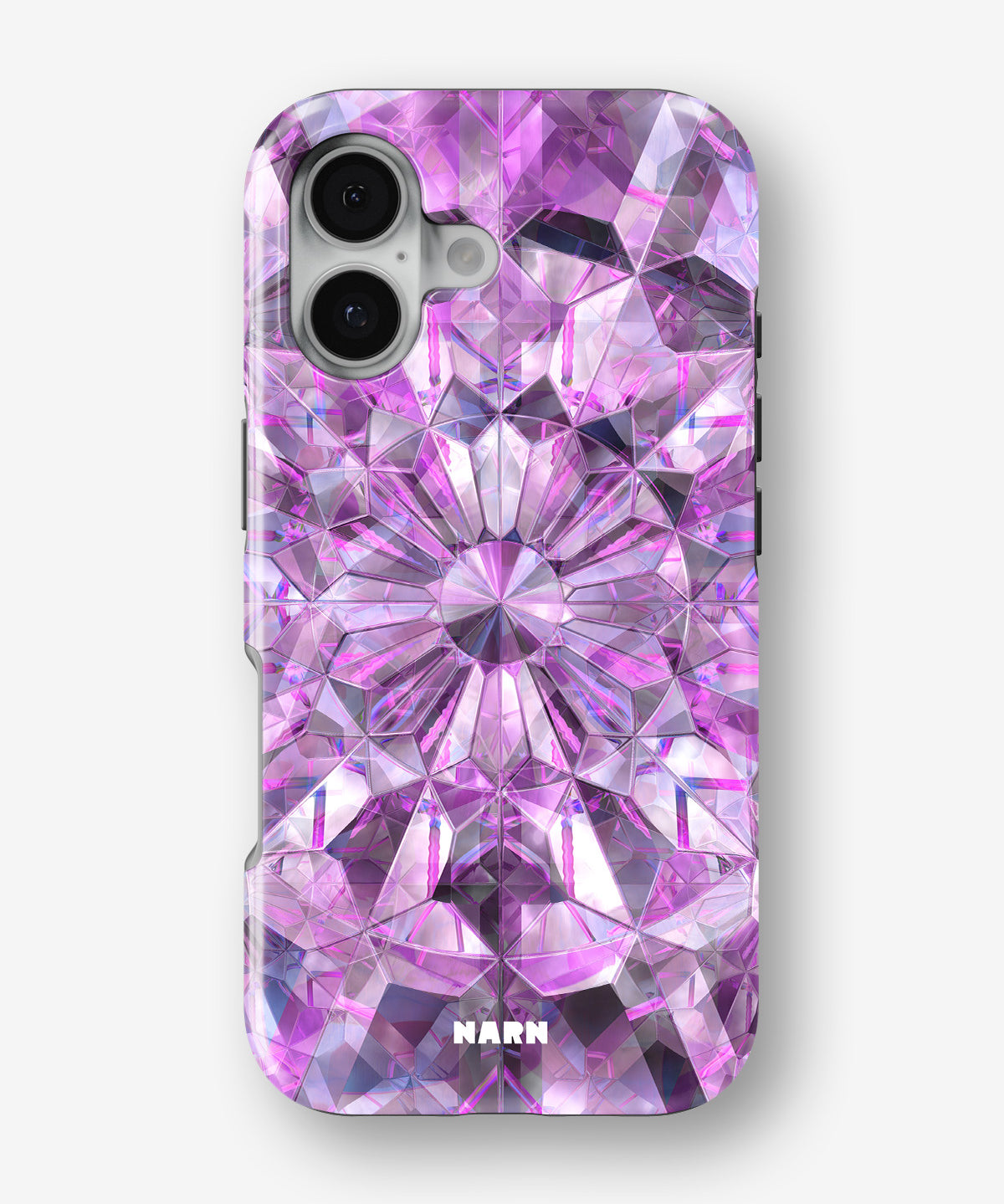 iPhone 16 Plus Tough Case – Lavender Crystals - View 1