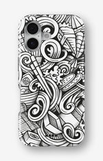 iPhone 16 Plus Tough Case – Japanese Pattern - View 1