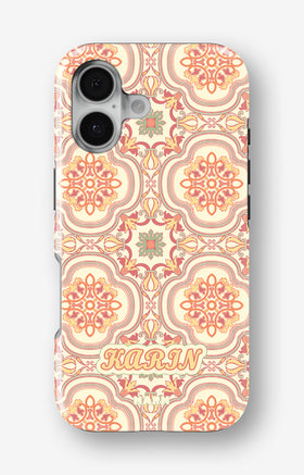 iPhone 16 Plus Tough Case – Custom - Moroccan  - View 1