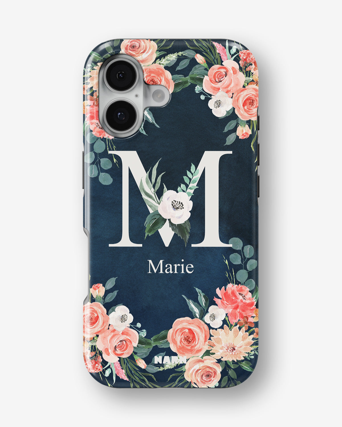 iPhone 16 Plus Tough Case – Custom - Floral - View 1