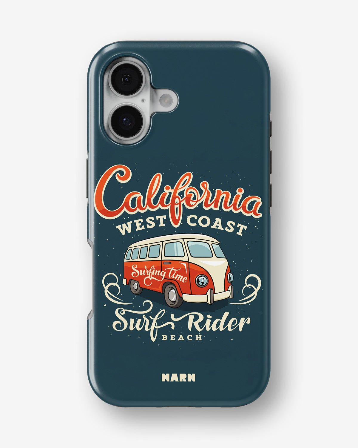 iPhone 16 Plus Tough Case – California Surf - View 1