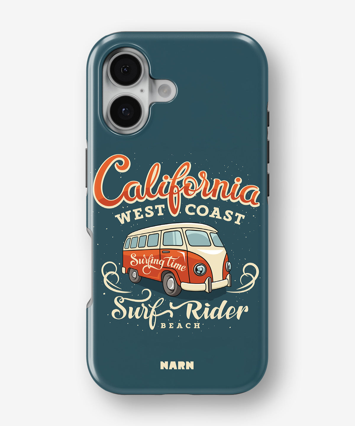 iPhone 16 Plus Tough Case – California Surf - View 1