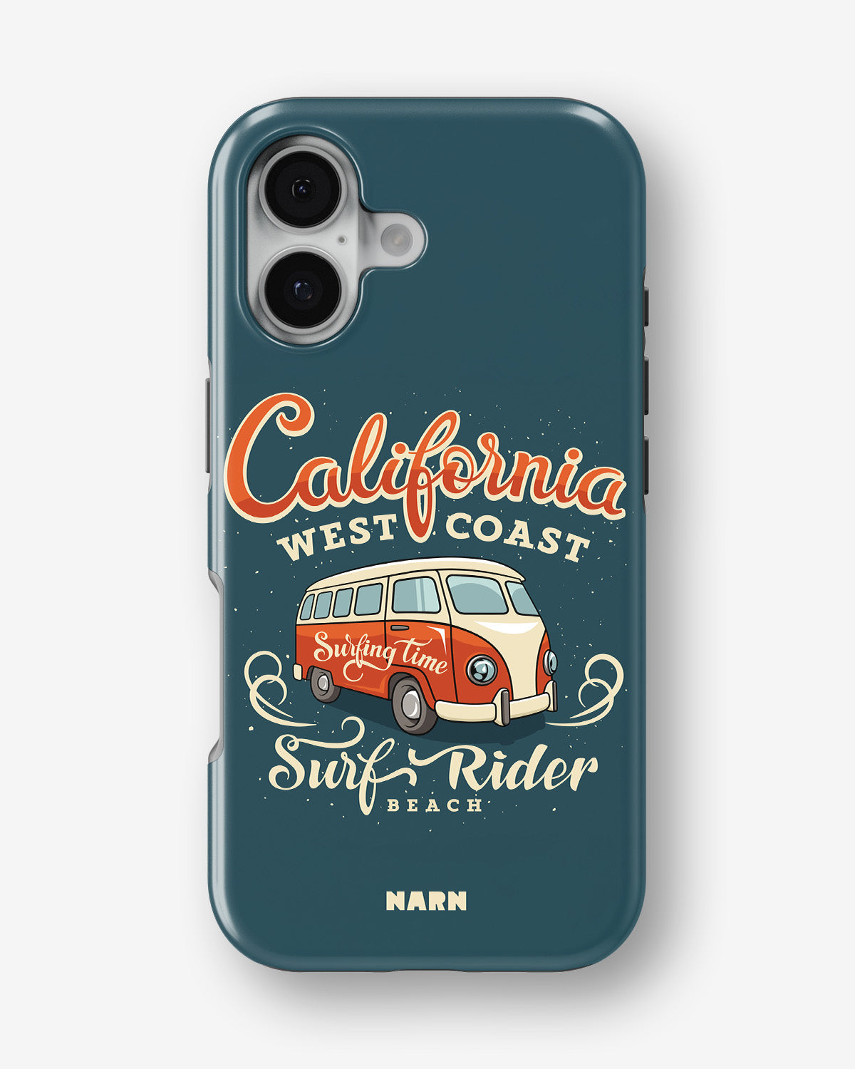 iPhone 16 Plus Tough Case – California Surf - View 1