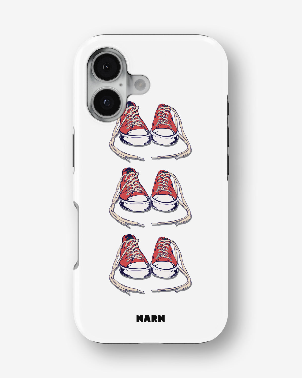 iPhone 16 Plus Tough Case – Shoes - View 1