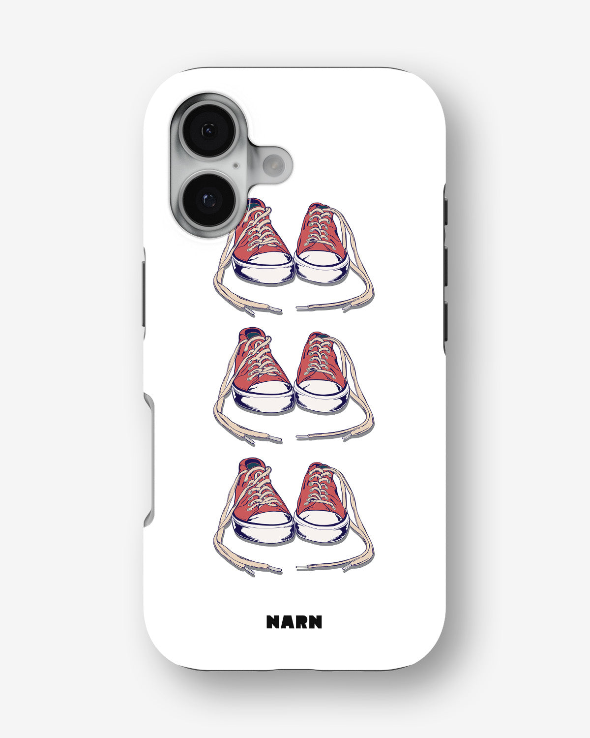 iPhone 16 Plus Tough Case – Shoes - View 1