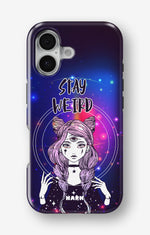 iPhone 16 Plus Tough Case – Galactic Weird - View 1