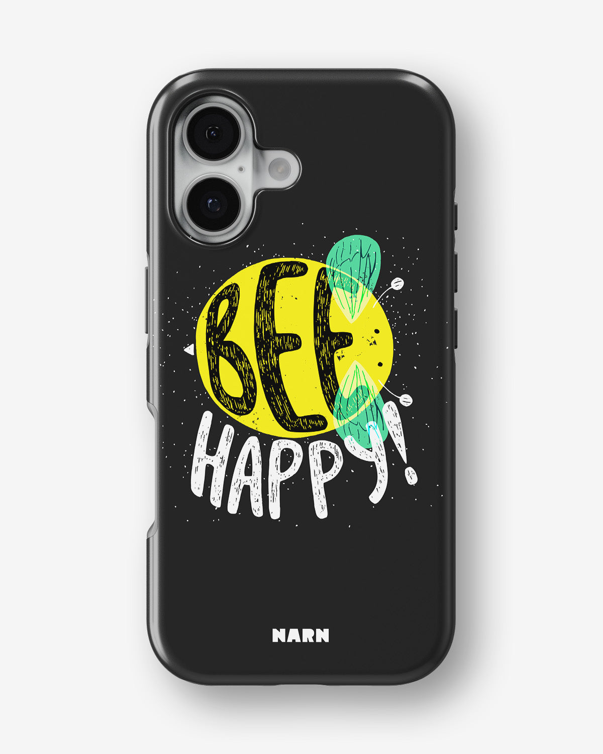 iPhone 16 Plus Tough Case – BEE Happy - View 1