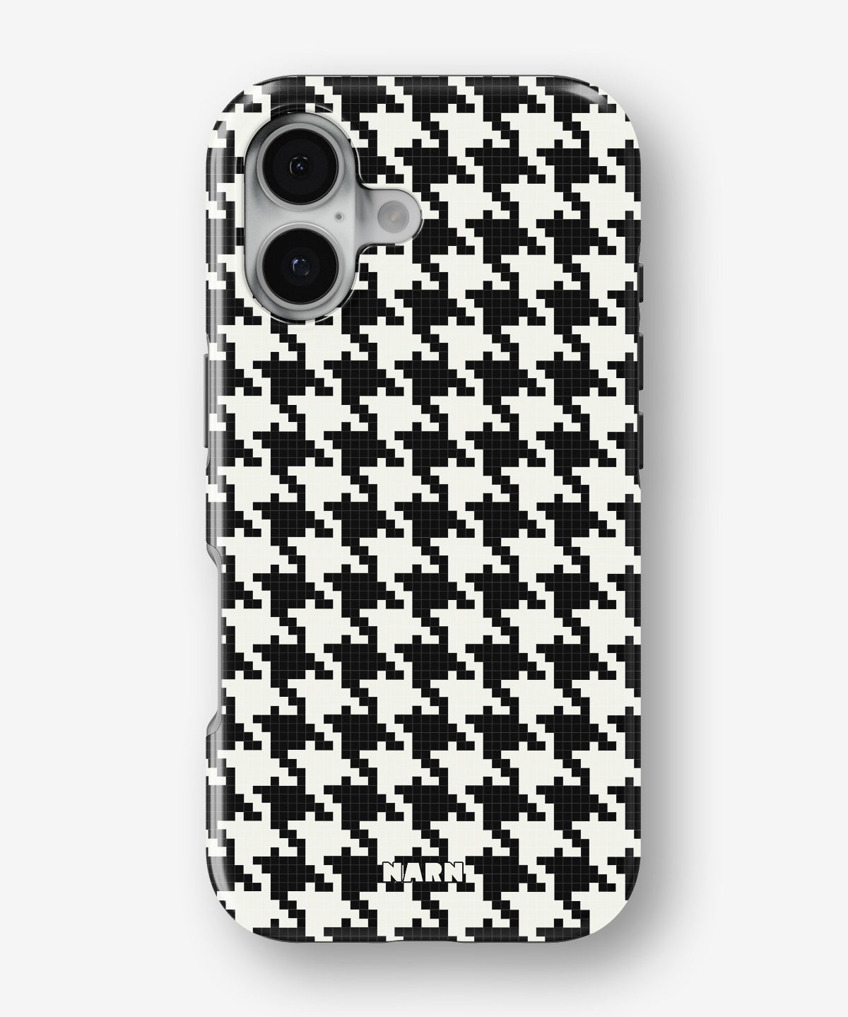 iPhone 16 Plus Tough Case – Houndstooth - View 1